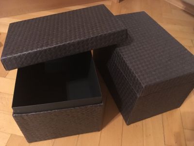 2x papírová krabice