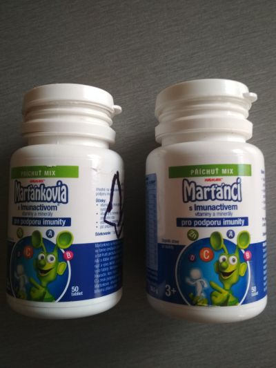 Dětská vitamíny Marťanci