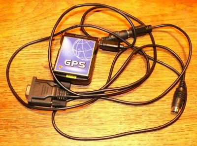 Přijímač GPS pro staré notebooky nebo PDA ("GPS myš")