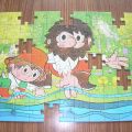 5x puzzle s pár chybějícími dílky