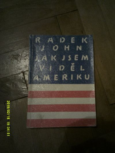 kniha Jak jsem viděl Ameriku