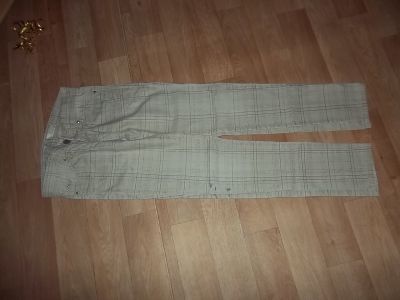 Pěkné plátěné kalhoty vel.36 zn.Basic