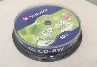 CD-RW Verbatim (12 ks) 