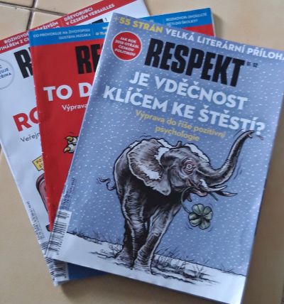 3x časopis Respekt