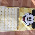 starý kalendář s Mickey