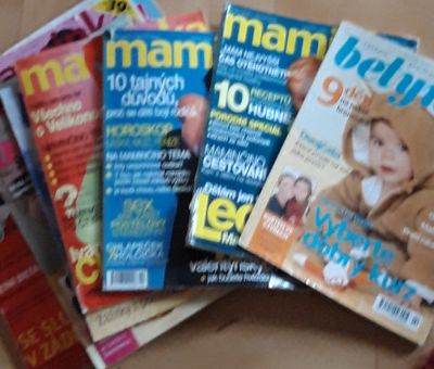 Starší časopisy Maminka a Betynka 