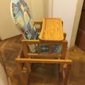 Dětská stolička dřevěná 