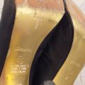 Kožené boty  Baťa, 36 rozbitý zip viz foto