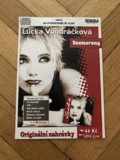 CD Lucka Vondráčková - Boomerang