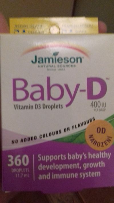 vitamin D pro miminka