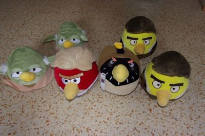 Plyšáci Angry Birds