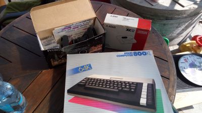 Atari 800xl a všechny komponenty