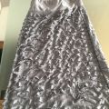 Šedé/stříbrné šaty s flitry