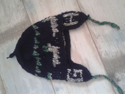 Pletena čepice z Peru