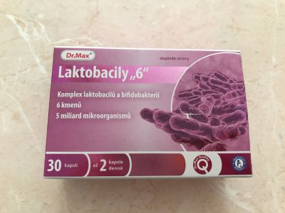 kapsle laktobacily - nepoužité