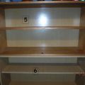 6 starých skříněk + peřiňák