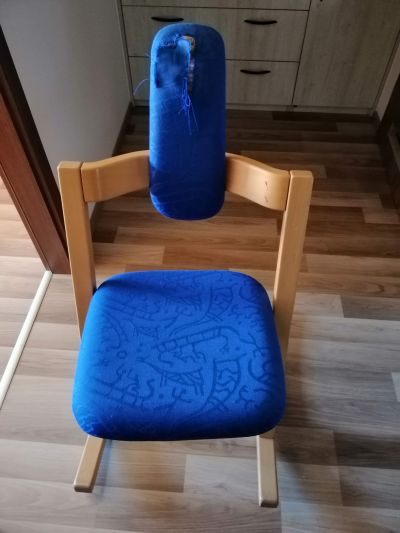 Dětská houpací židle - poškozená
