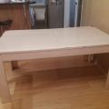 Daruji za odvoz opotřebovaný jídelní stůl a 6 židlí