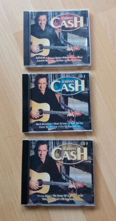 3 x CD Johnny Cash