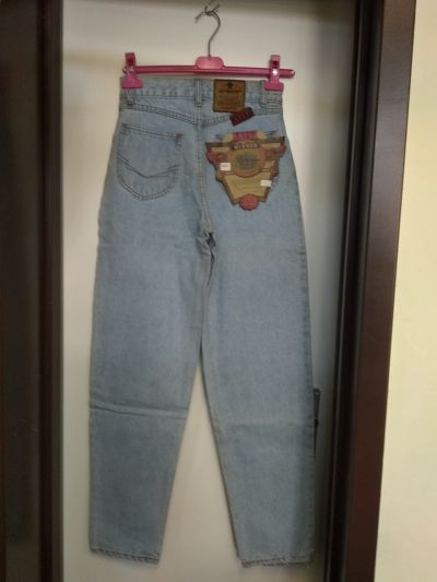 Jeans na přešití, nové, pas 70