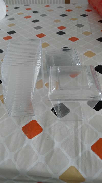 Plastové krabičky na tiramisu