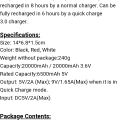 PowerBanku-Quick Charge Power Bank 10000mAh Duální 