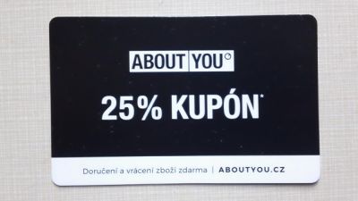Voucher 25% sleva AboutYou.cz