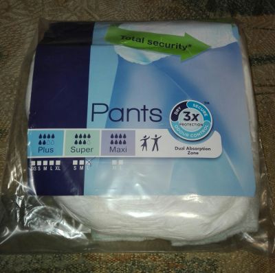 Plenkové kalhotky na inkontinenci.