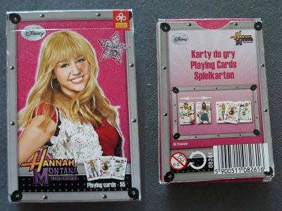 Canastové karty Hannah Montana