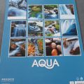 Nástěnný kalendář Aqua 2018