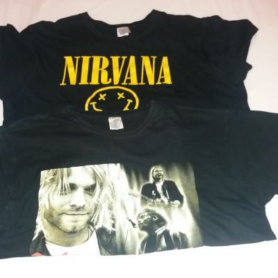 2XL trička Nirvana 2ks