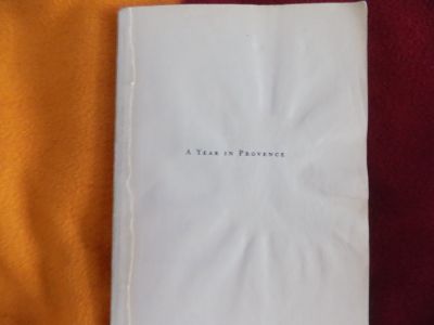 Kniha v angličtině, Year in Provence