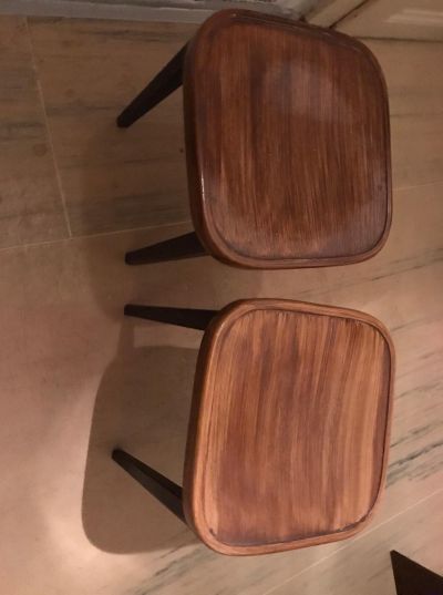 Dřevěné stoličky