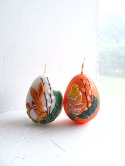 Velikonoční vajíčka - svíčky