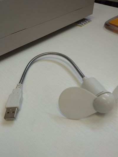 Větrák na počítač, USB