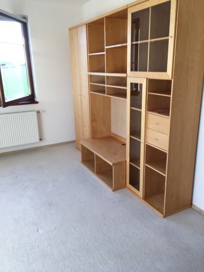 Nábytková stěna, světlý dub, skvělý stav