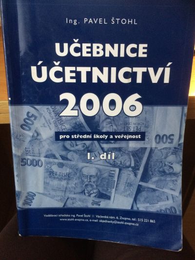 Učebnice účetnictví 2006 - 1. díl