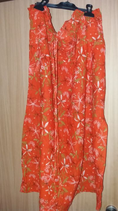 Letni šaty L/XL oranzove