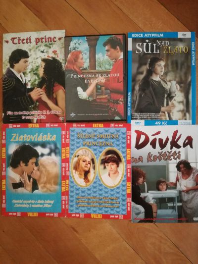 DVD klasické české pohádky