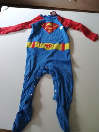 Dětský overal superman 9-12 měsíců