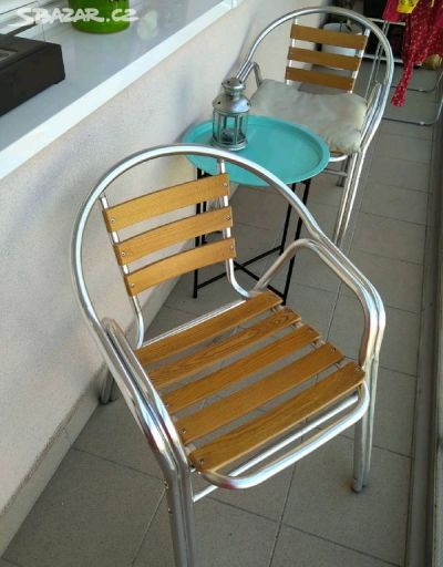 Hliníkové židle