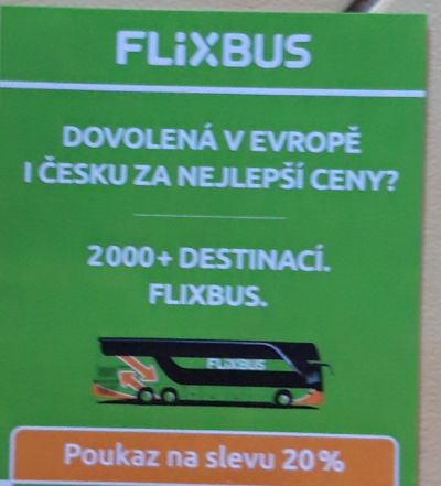 Sleva Flixbus 20%