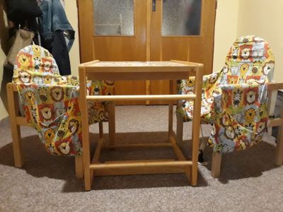 Jídelní židličku pro dítě