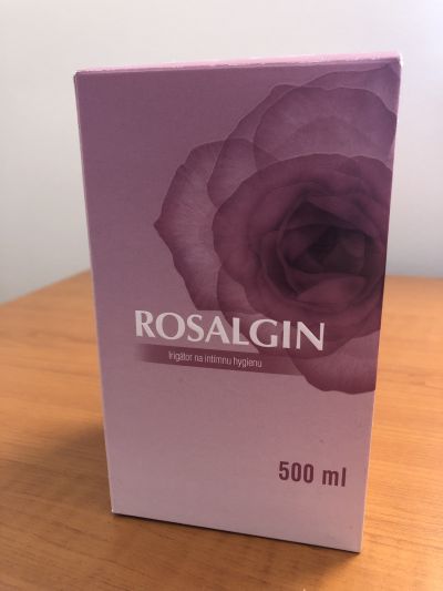 Rosalgin irigátor pro intimní hygienu 500 ml - nepoužitý