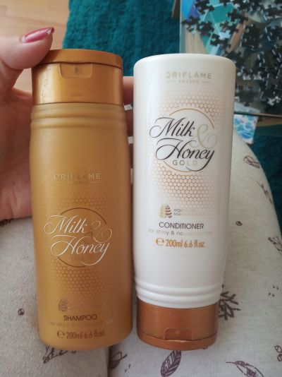 Šampon a kondicionér Milk and Honey 