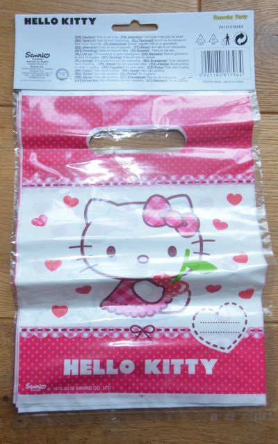 Plastové sáčky Hello Kitty 1