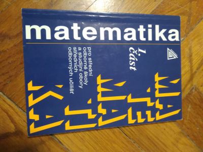 Učebnice matematiky 1. část