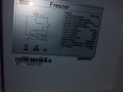 Mrazak baumatic bfz1100w