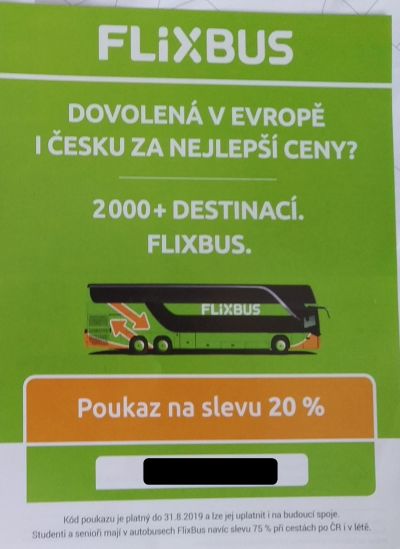 Kupón 20% sleva Flixbus - 03