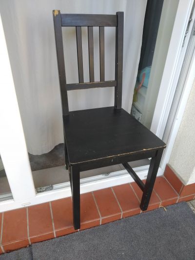 4 židle Ikea - Stefan, lehce povrchově poškozené